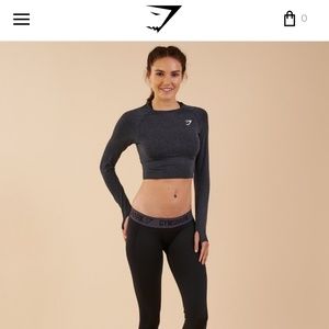 Vital Seamless Long Sleeve Crop Top